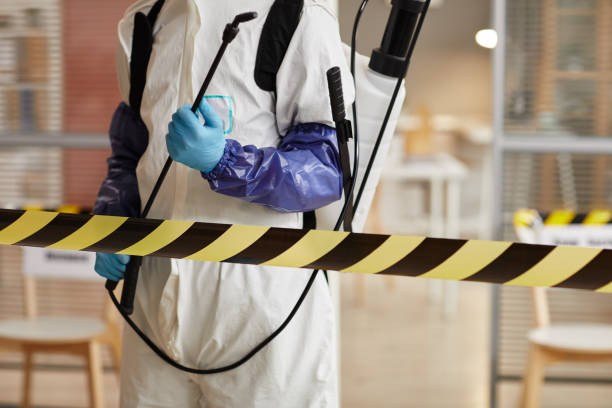 Professional Blood Cleanup technician working in Northfield, KY